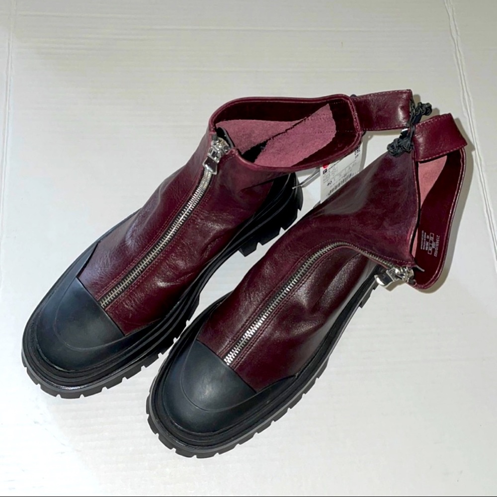 Zara combat boots chunky style